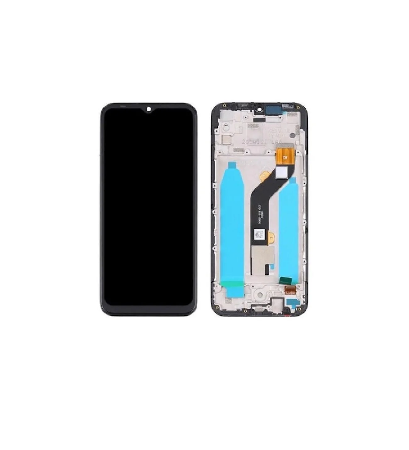 Tecno Spark 6 Go Çıtalı Ekran Dokunmatik Siyah Orijinal