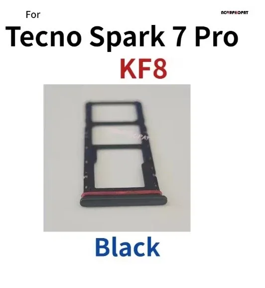 Tecno Spark 7 Pro Sim Kart Tepsisi Gri