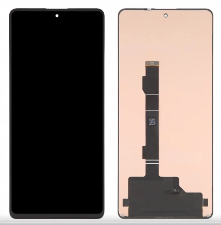 Tecno Spark 8c/9 Çıtalı Ekran Dokunmatik Siyah Orijinal