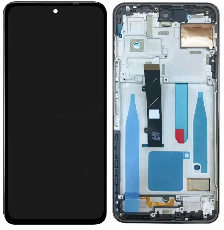 Tecno Spark 8P Çıtalı Ekran Dokunmatik Siyah Orijinal