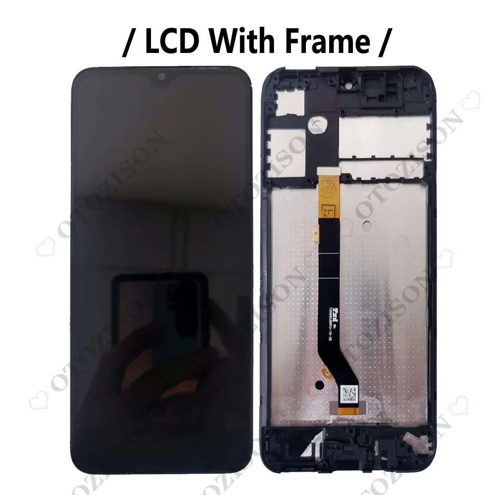 Tecno Spark 8P Çıtalı Ekran Dokunmatik Siyah Orijinal