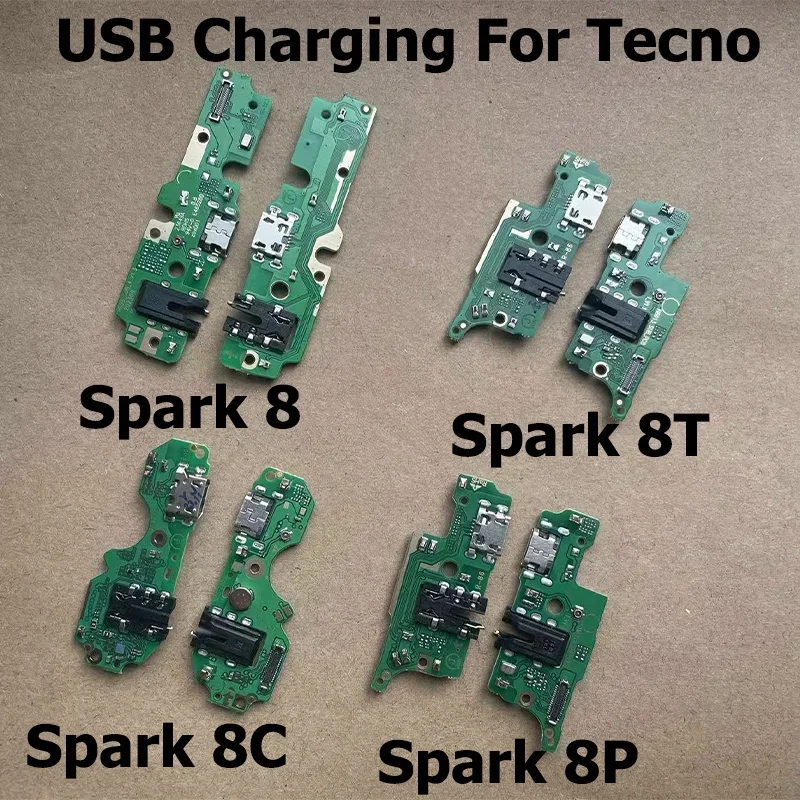 Tecno Spark 8T Şarj Soketli Mikrofon Bordu