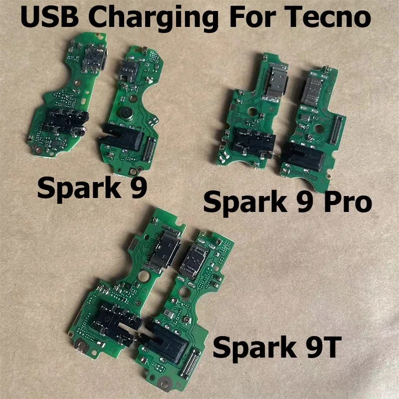Tecno Spark 9 Pro Şarj Soketli Mikrofon Bordu