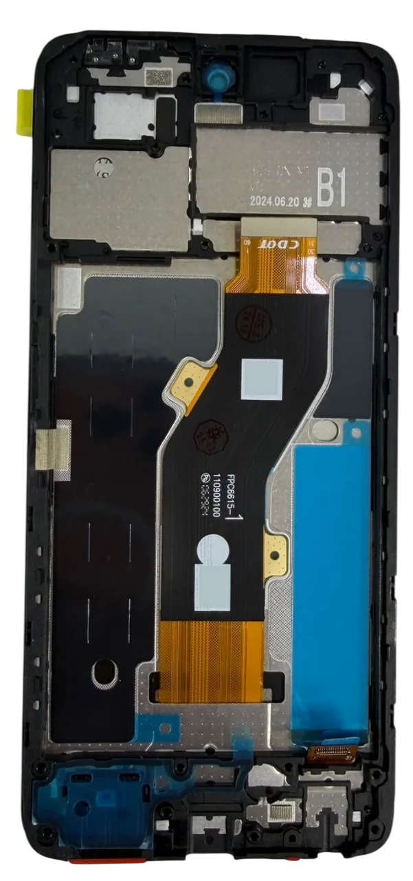 Tecno Spark Go 2024 Çıtalı Ekran Dokunmatik Siyah Orijinal