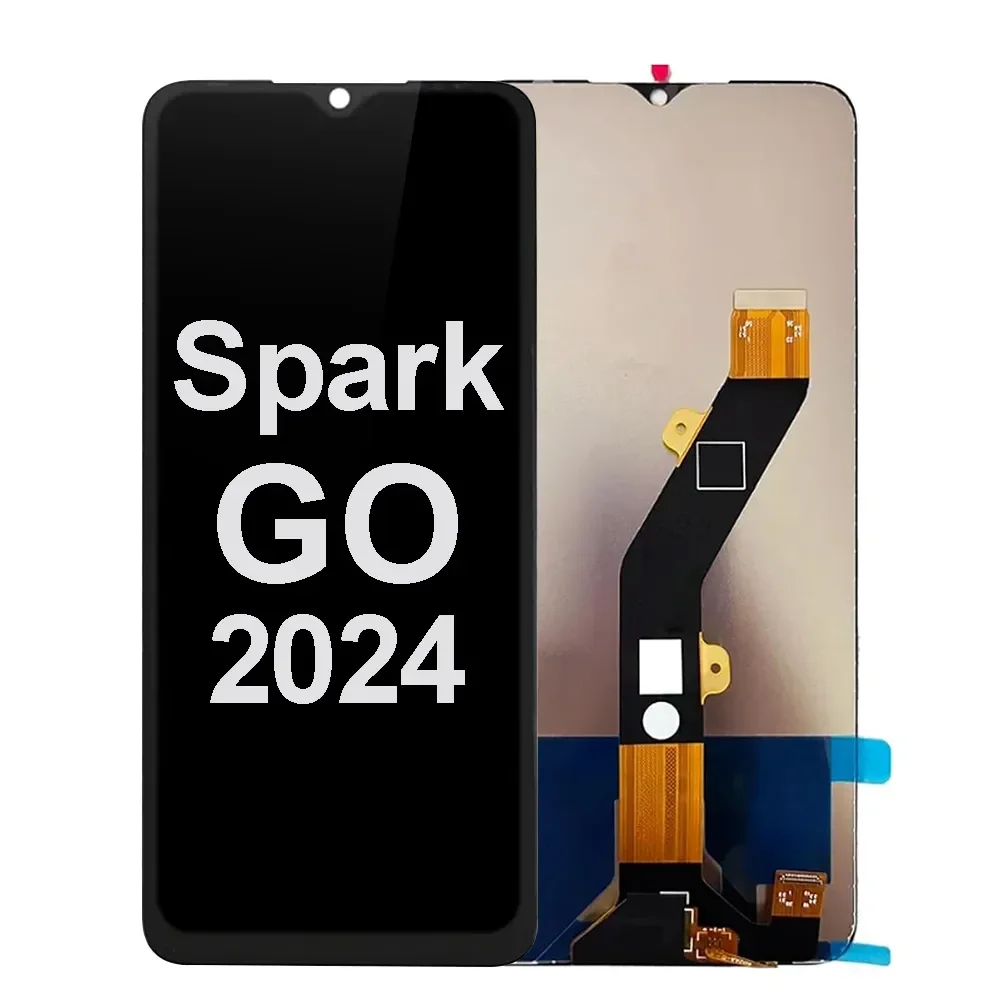 Tecno Spark Go 2024 Ekran Dokunmatik Orijinal Çıtasız Ürün (Çerçevesiz)