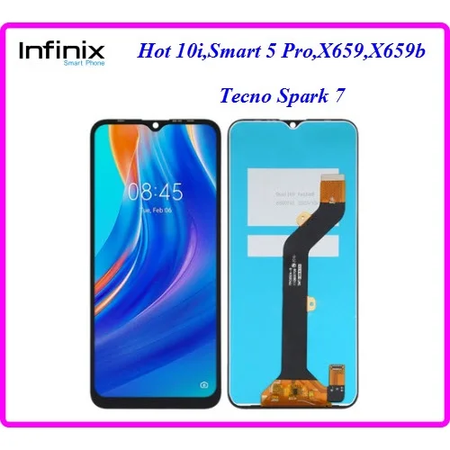 Tecno X659 Ekran Dokunmatik Orijinal Çıtasız Ürün (Çerçevesiz)