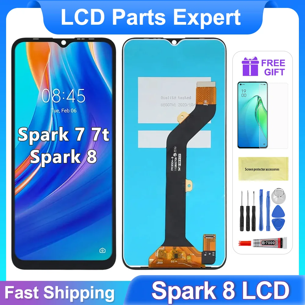 Tecno X659 Ekran Dokunmatik Orijinal Çıtasız Ürün (Çerçevesiz)