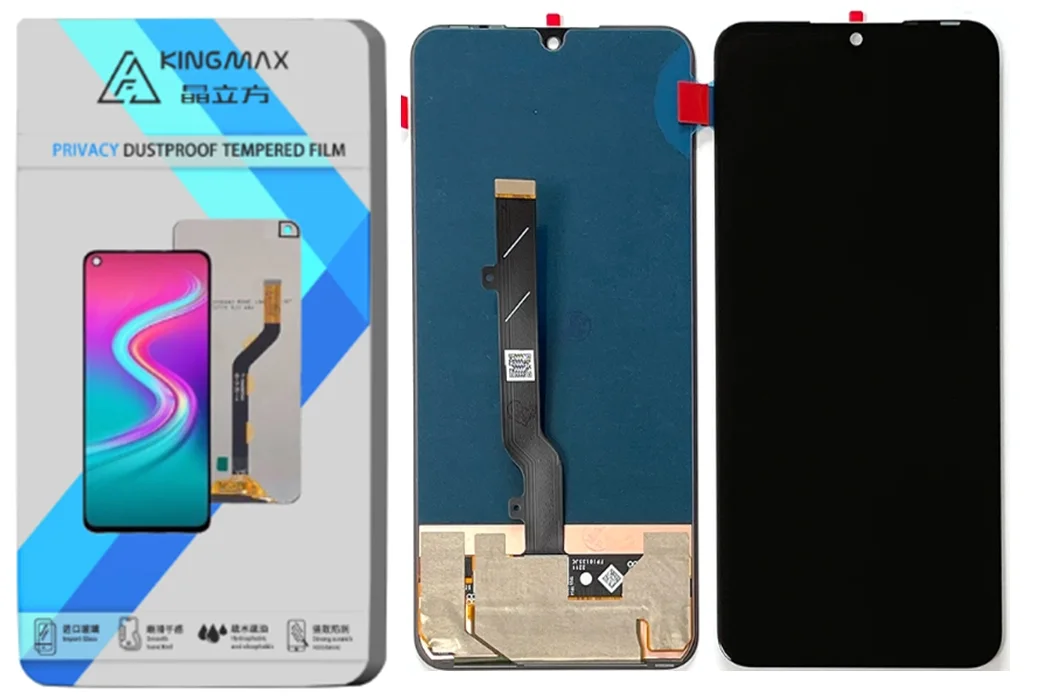 Tecno X672 Ekran Dokunmatik SOFT OLED Kalite Ekran Çıtasız (Çerçevesiz)