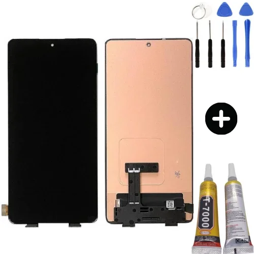 Tecno X6731b/ Zero 30 4G Çıtalı Ekran Dokunmatik Gold SOFT OLED Kalite Ekran