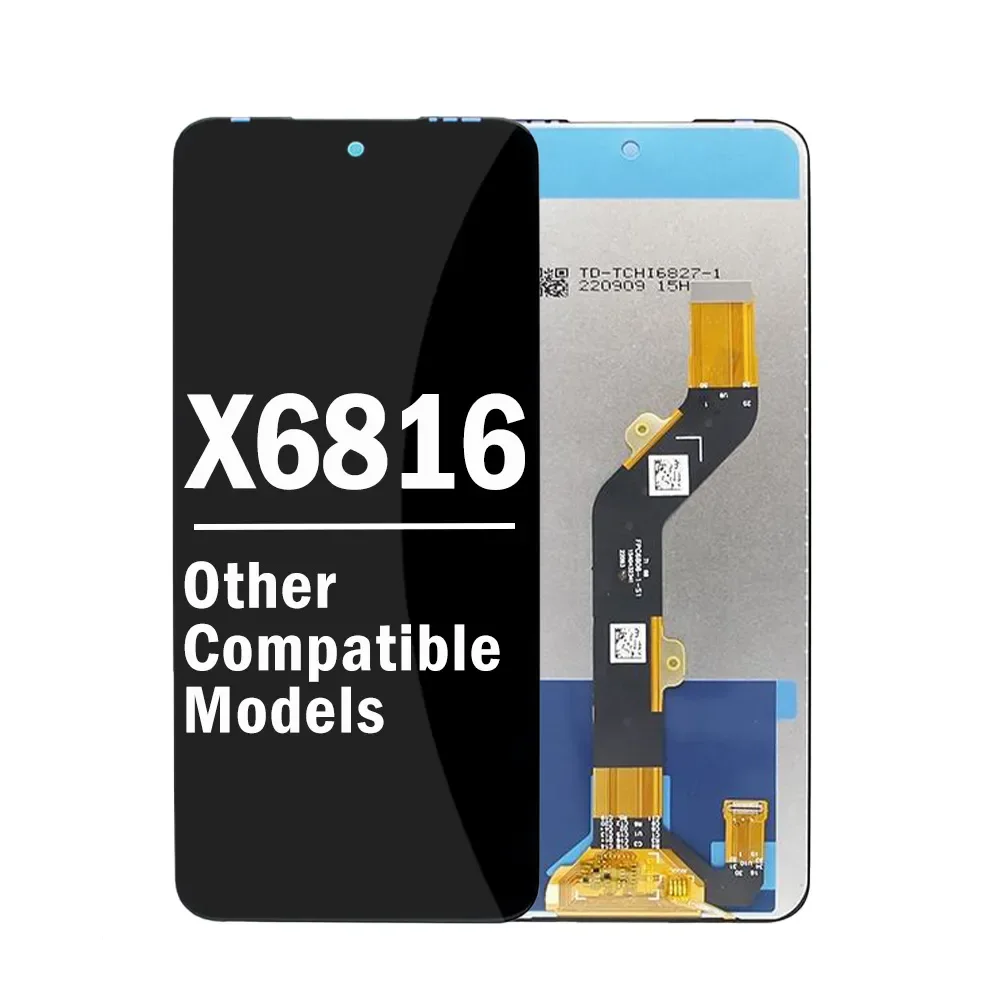 Tecno X6816 Ekran Dokunmatik Orijinal Çıtasız Ürün (Çerçevesiz)