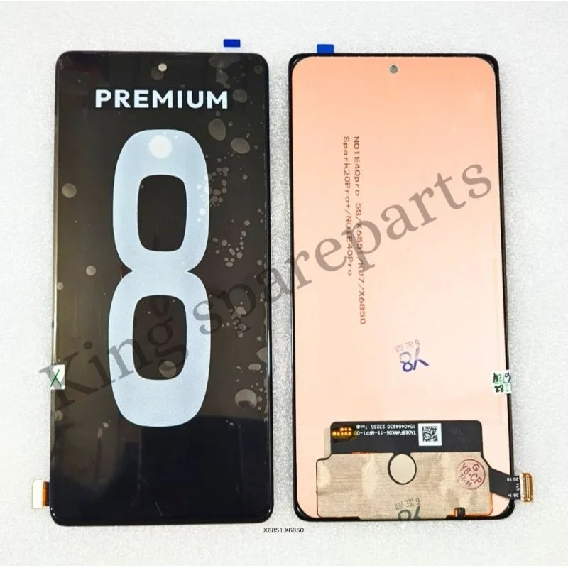 Tecno X6850 Ekran Dokunmatik A Plus Kalite Ürün Çıtasız (Çerçevesiz)