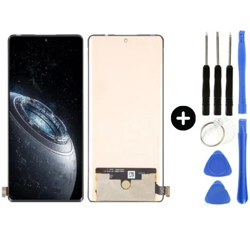 Tecno X6871/ Gt 20 Pro Çıtalı Ekran Dokunmatik Silver SOFT OLED Kalite Ekran