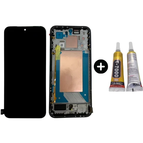 Tecno X6873 / Gt 30 Pro Çıtalı Ekran Dokunmatik Yesil SOFT OLED Kalite Ekran