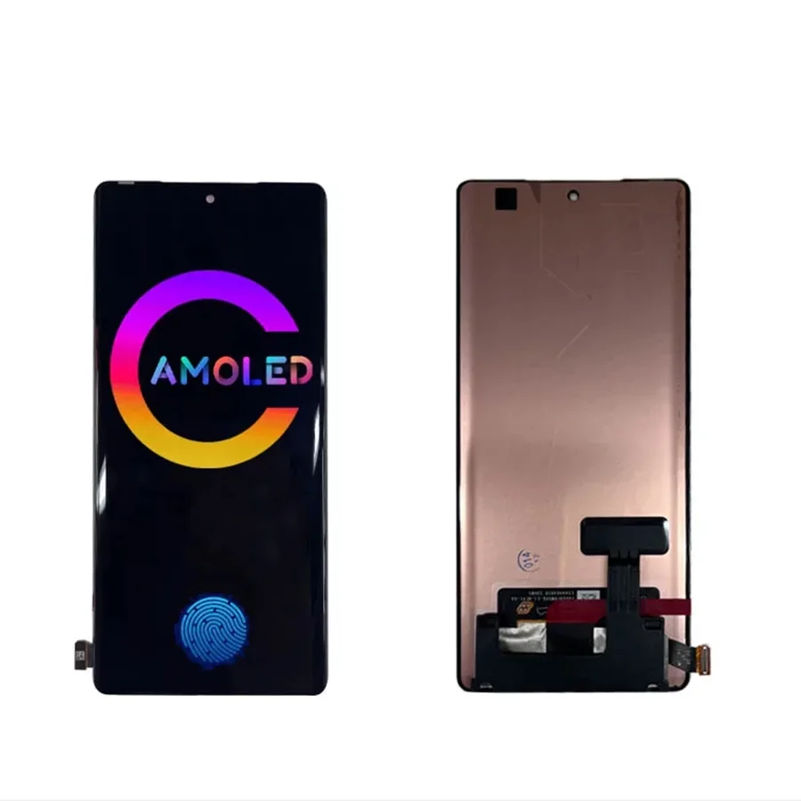 Tecno X6880 /ht 50 Pro Plus Çıtalı Ekran Dokunmatik Yesil SOFT OLED Kalite Ekran