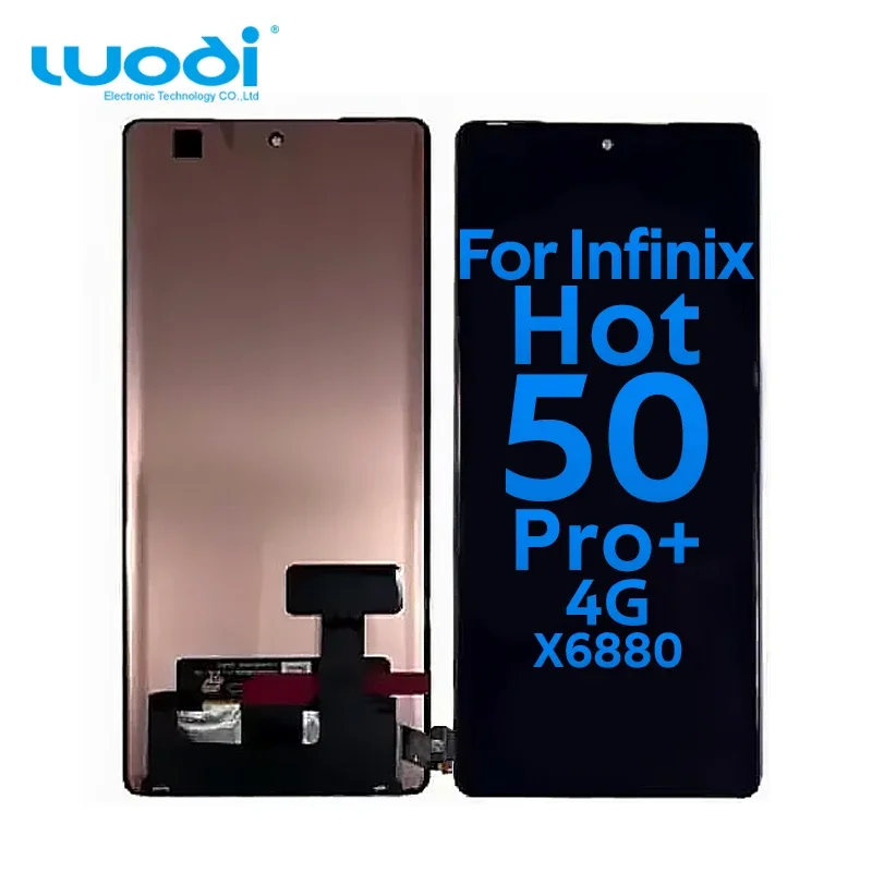 Tecno X6880 /ht 50 Pro Plus Çıtalı Ekran Dokunmatik Yesil SOFT OLED Kalite Ekran