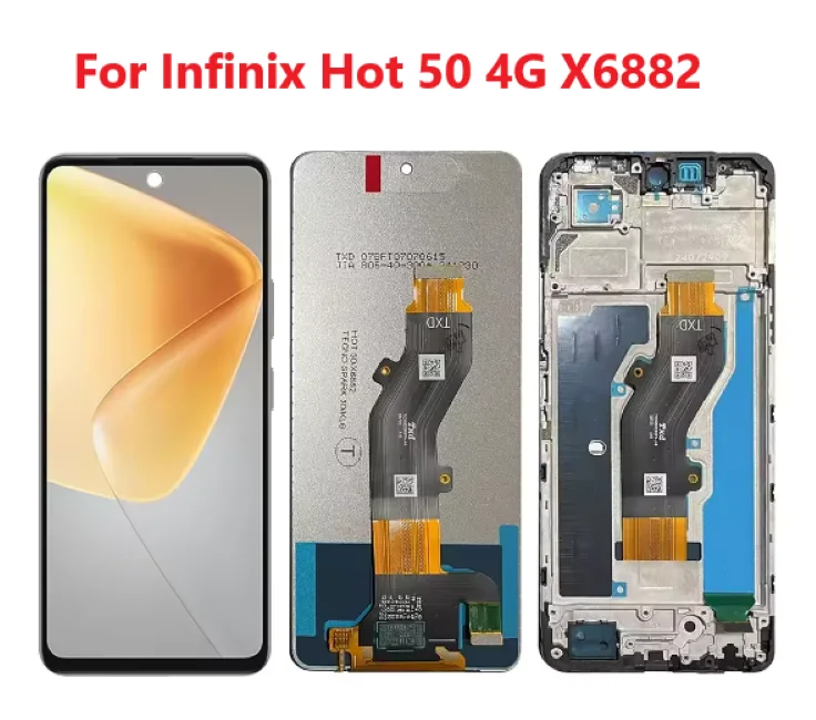 Tecno X6882 Ekran Dokunmatik Orijinal Çıtasız Ürün (Çerçevesiz)