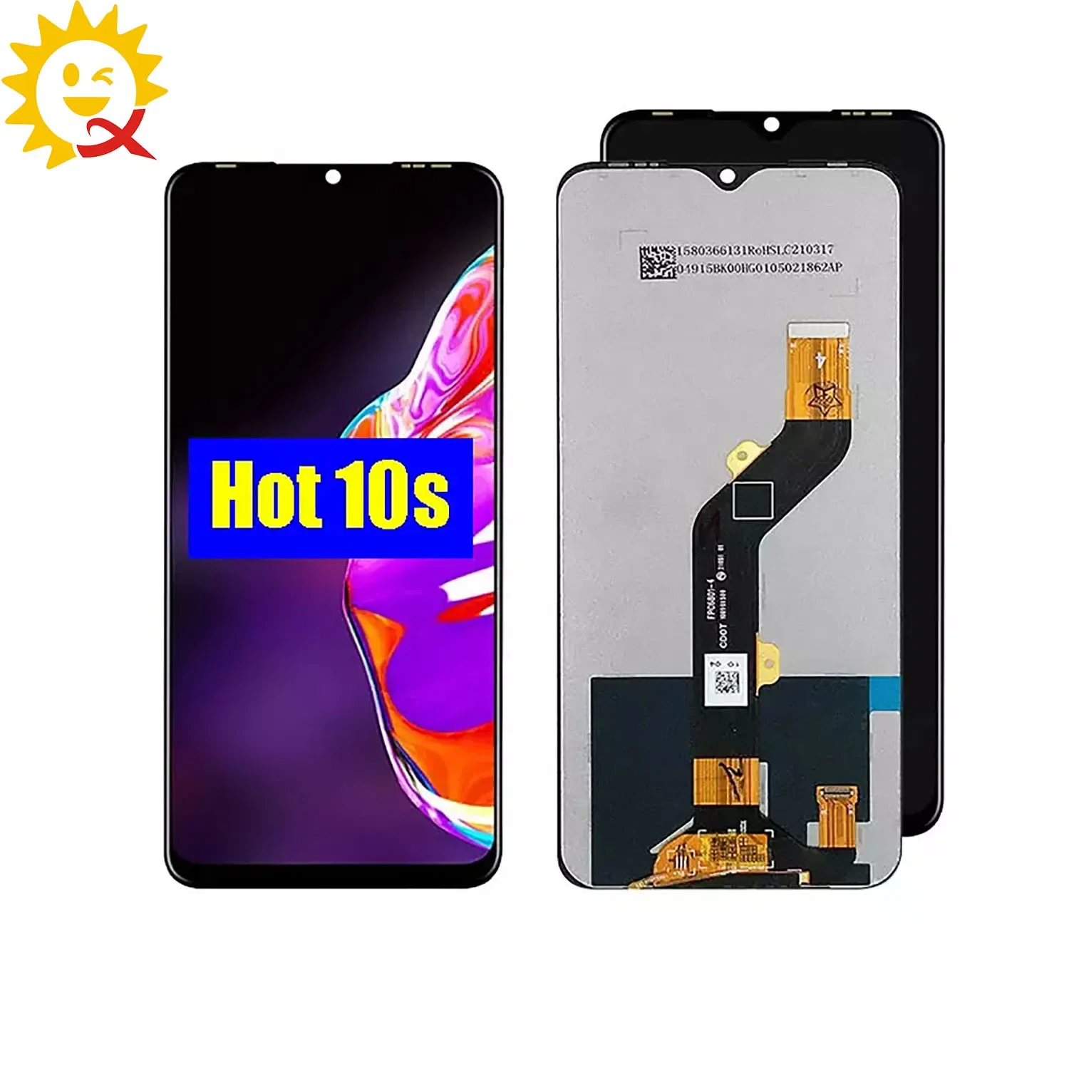 Tecno X689 Ekran Dokunmatik Orijinal Çıtasız Ürün (Çerçevesiz)