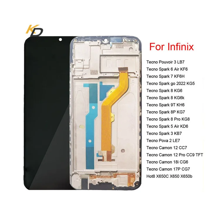 Tecno X697 Çıtalı Ekran Dokunmatik Orijinal