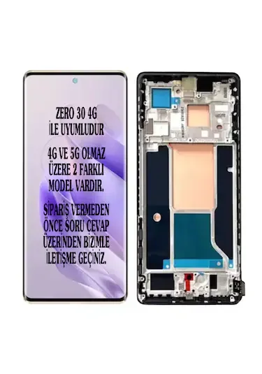 Tecno Zero 30 4G Çıtalı Ekran Dokunmatik Gold A Plus Kalite Ürün