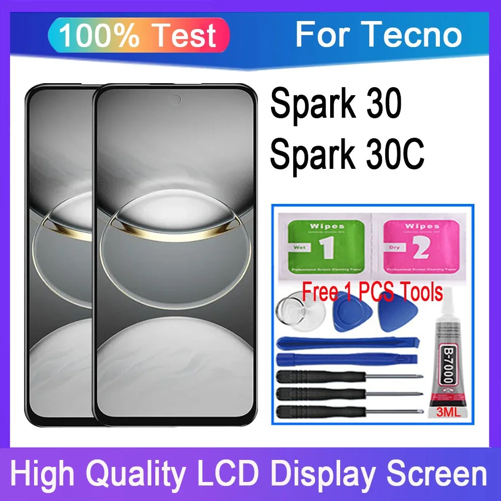Tecno Zero 30 4G Ekran Dokunmatik SOFT OLED Kalite Ekran Çıtasız (Çerçevesiz)