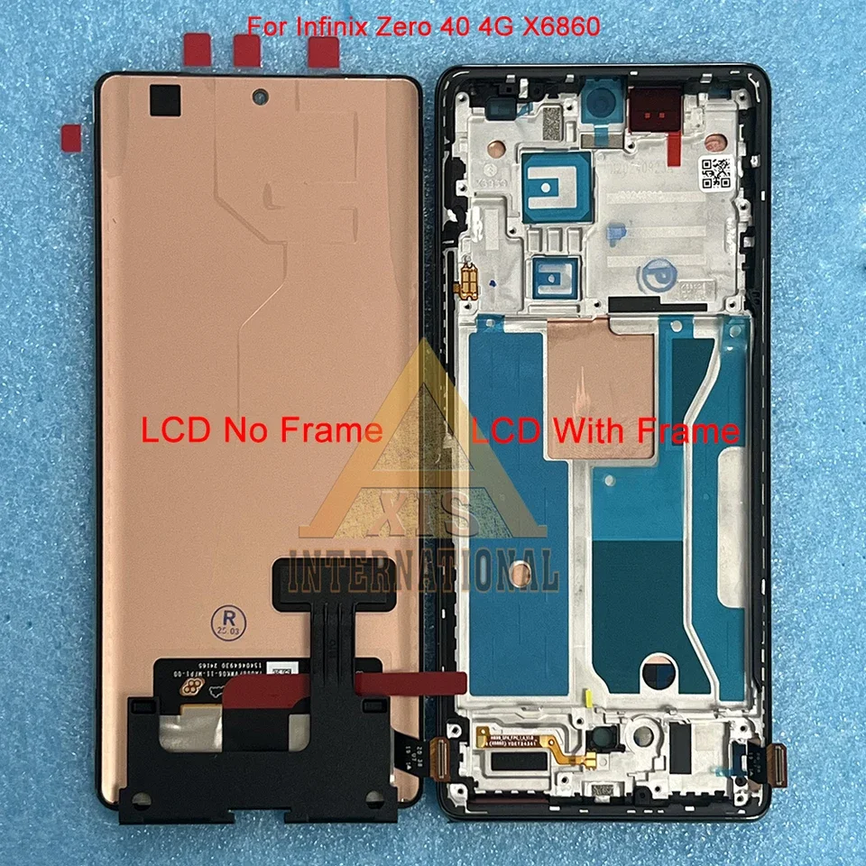 Tecno Zero 40 4G Çıtalı Ekran Dokunmatik Siyah SOFT OLED Kalite Ekran