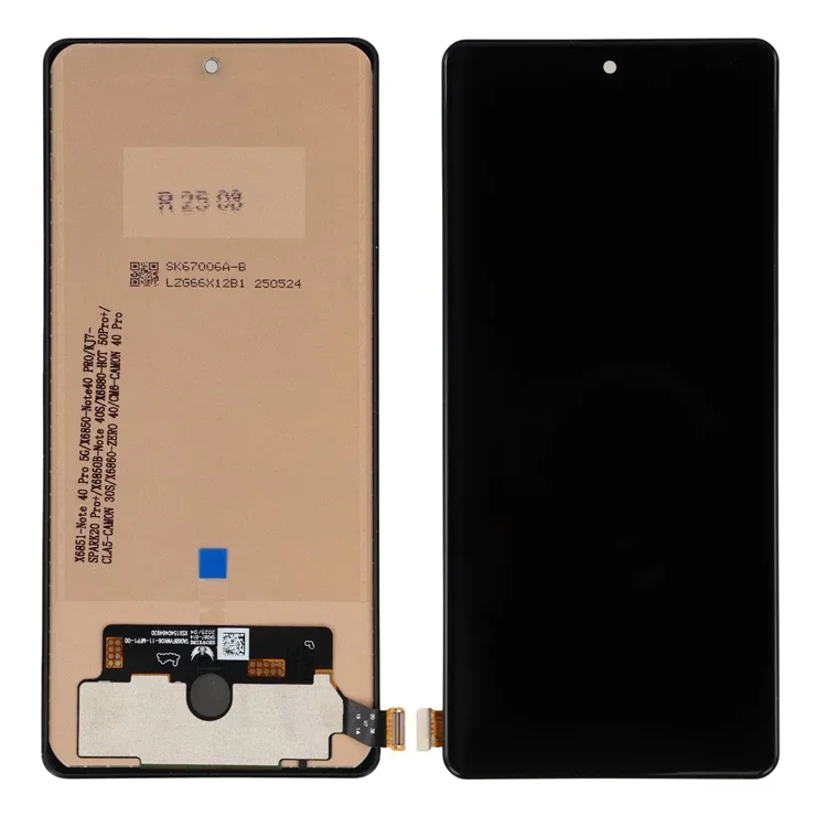Tecno Zero 40 5G Ekran Dokunmatik A Plus Kalite Ürün Çıtasız (Çerçevesiz)