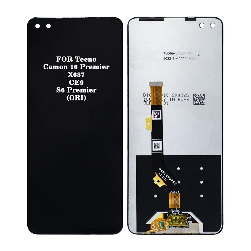 Tecno Zero 8 Ekran Dokunmatik Orijinal Çıtasız Ürün (Çerçevesiz)