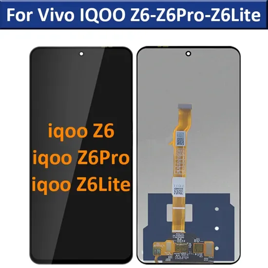 Vivo iqoo Z6 5G Ekran Dokunmatik Orijinal Çıtasız Ürün (Çerçevesiz)