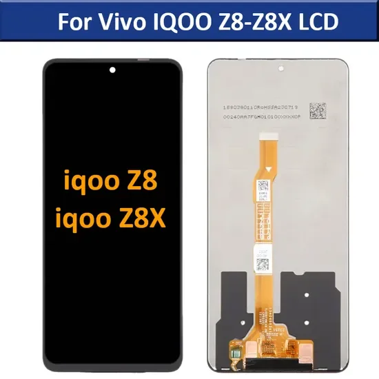Vivo iqoo Z8 Ekran Dokunmatik Orijinal Çıtasız Ürün (Çerçevesiz)