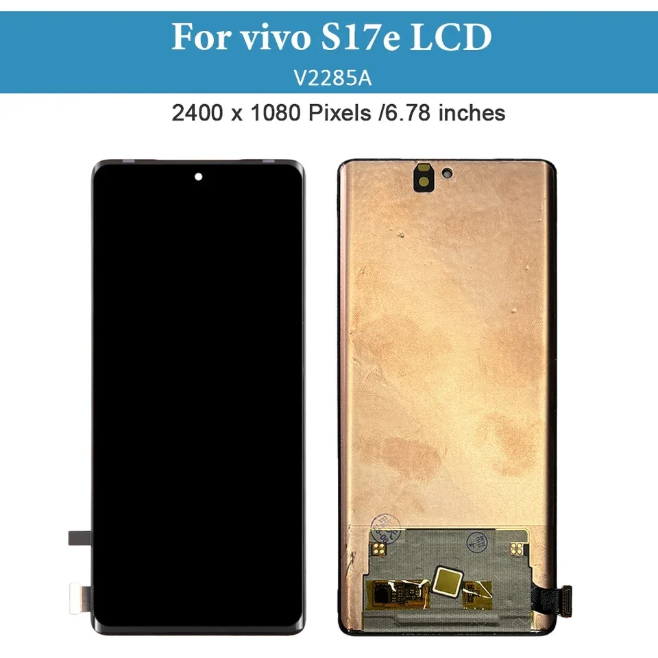 Vivo S17e Ekran Dokunmatik Orijinal Çıtasız Ürün (Çerçevesiz)