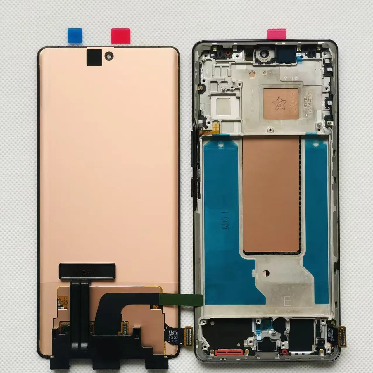 Vivo T2 Ekran Dokunmatik Orijinal Çıtasız Ürün (Çerçevesiz)