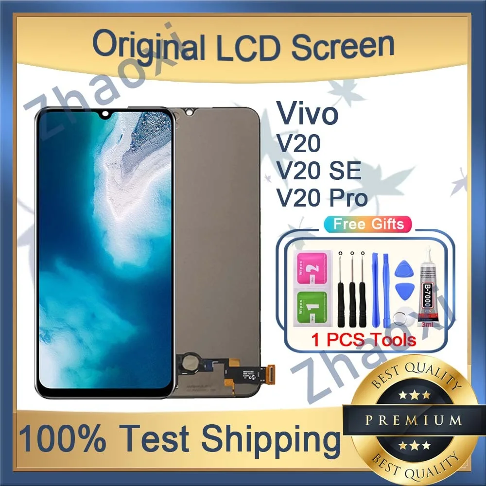 Vivo V20 Ekran Dokunmatik OLED Çıtasız (Çerçevesiz)