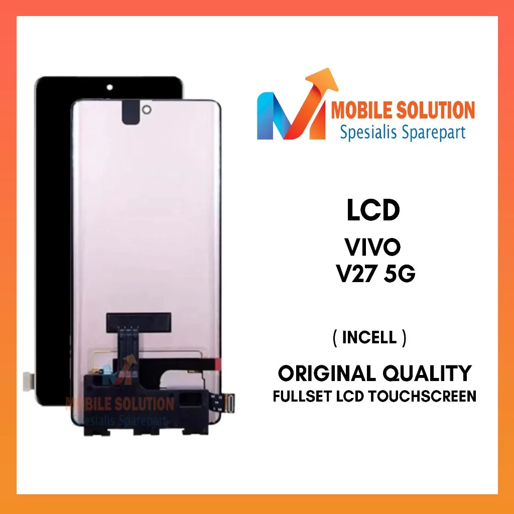 Vivo V27 Ekran Dokunmatik Orijinal Çıtasız Ürün (Çerçevesiz)