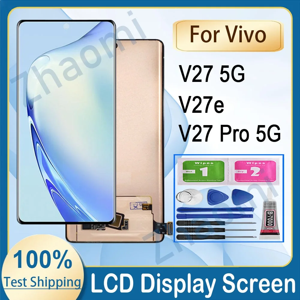 Vivo V27 Pro Ekran Dokunmatik Orijinal Çıtasız Ürün (Çerçevesiz)