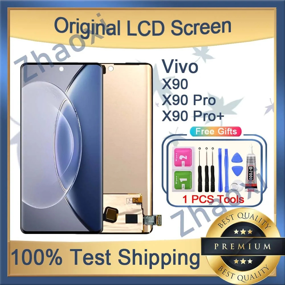 Vivo X90 Pro Ekran Dokunmatik OLED Çıtasız (Çerçevesiz)