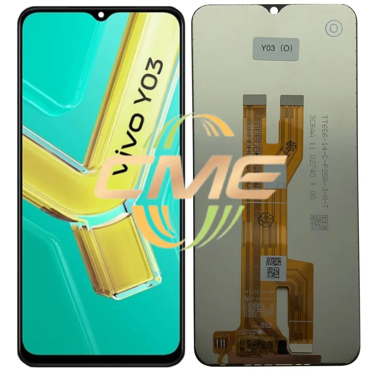Vivo Y03 Ekran Dokunmatik Orijinal Çıtasız Ürün (Çerçevesiz)