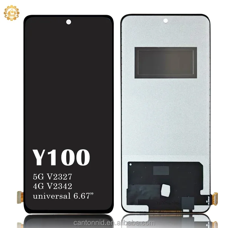 Vivo Y100 Ekran Dokunmatik Orijinal Çıtasız Ürün (Çerçevesiz)