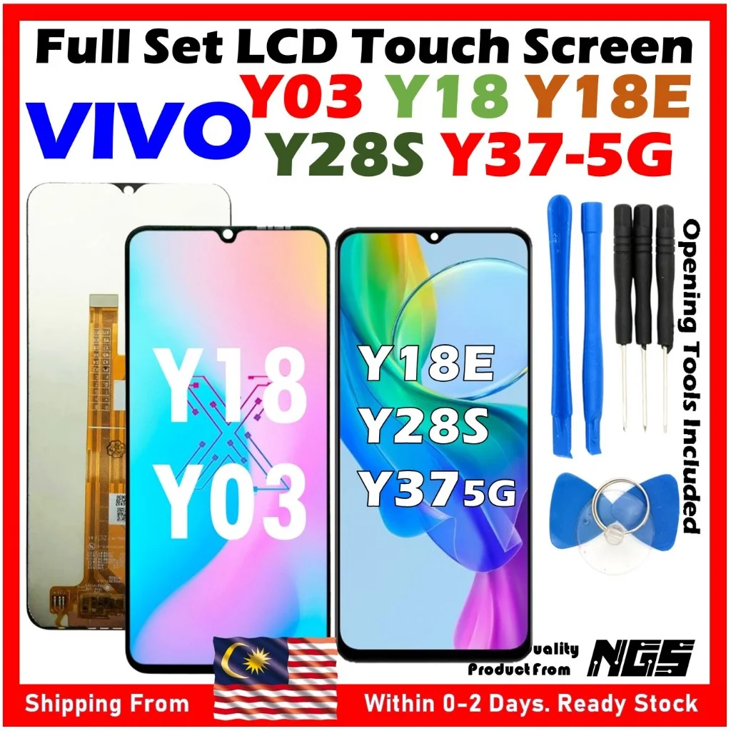 Vivo Y18e Ekran Dokunmatik Orijinal Çıtasız Ürün (Çerçevesiz)