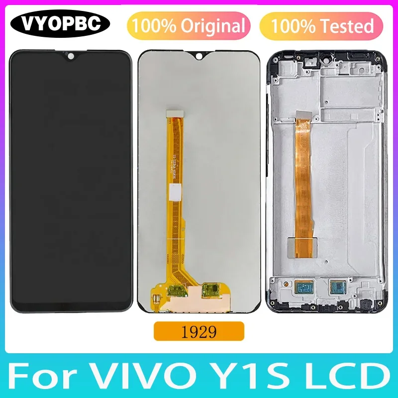 Vivo Y1s Ekran Dokunmatik Orijinal Çıtasız Ürün (Çerçevesiz)