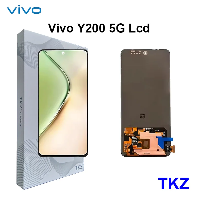 Vivo Y200 5G Ekran Dokunmatik OLED FK01 Çıtasız (Çerçevesiz)