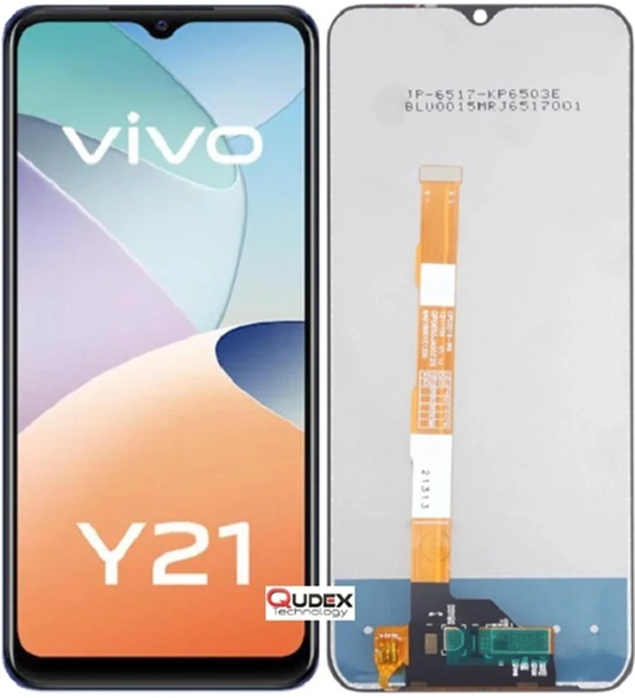 Vivo Y21 Ekran Dokunmatik Orijinal Çıtasız Ürün (Çerçevesiz)