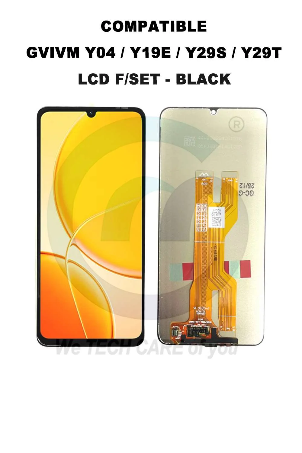 Vivo Y29t Ekran Dokunmatik Orijinal Çıtasız Ürün (Çerçevesiz)