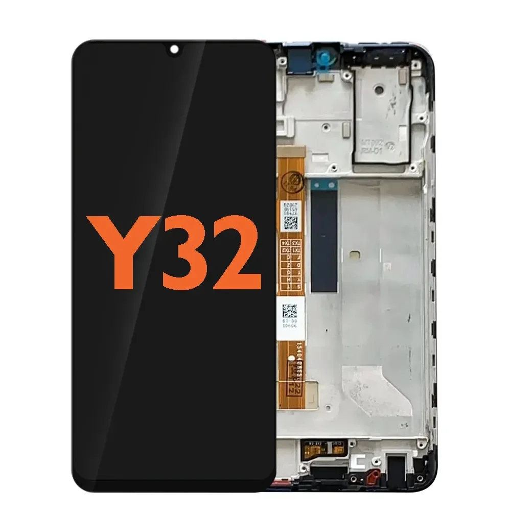 Vivo Y32 Ekran Dokunmatik Orijinal Çıtasız Ürün (Çerçevesiz)