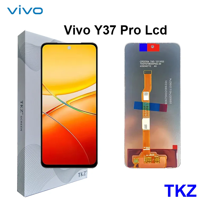 Vivo Y37 Pro Ekran Dokunmatik Orijinal Çıtasız Ürün (Çerçevesiz)