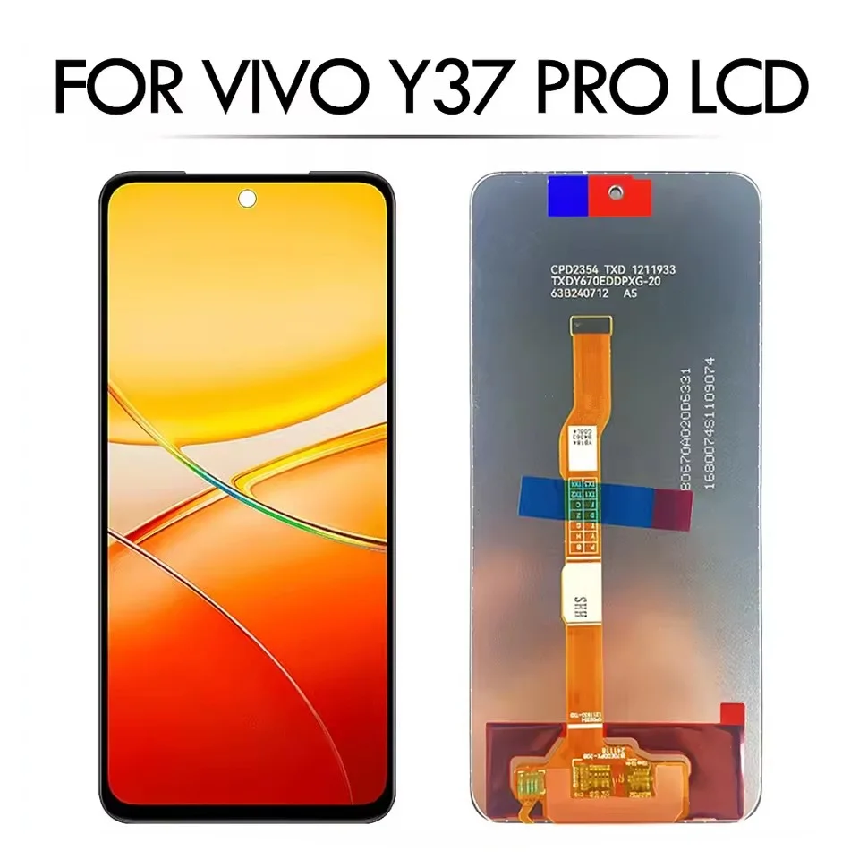 Vivo Y37 Pro Ekran Dokunmatik Orijinal Çıtasız Ürün (Çerçevesiz)