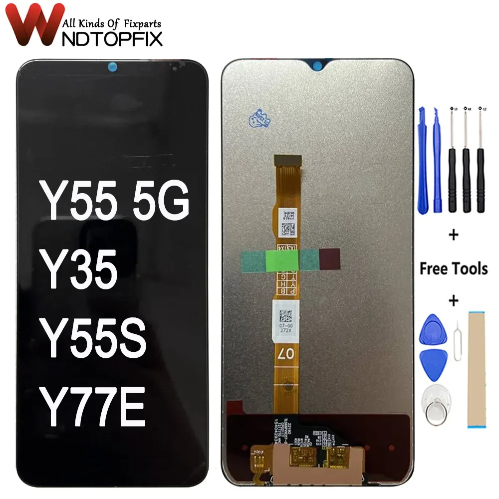 Vivo Y55 5G Ekran Dokunmatik Orijinal Çıtasız Ürün (Çerçevesiz)