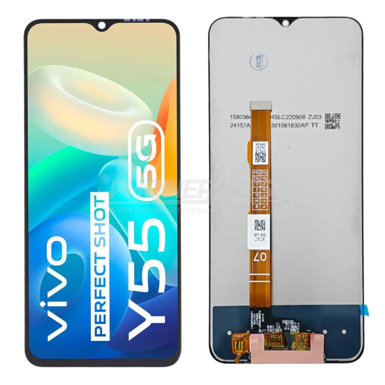 Vivo Y55 5G Ekran Dokunmatik Orijinal Çıtasız Ürün (Çerçevesiz)