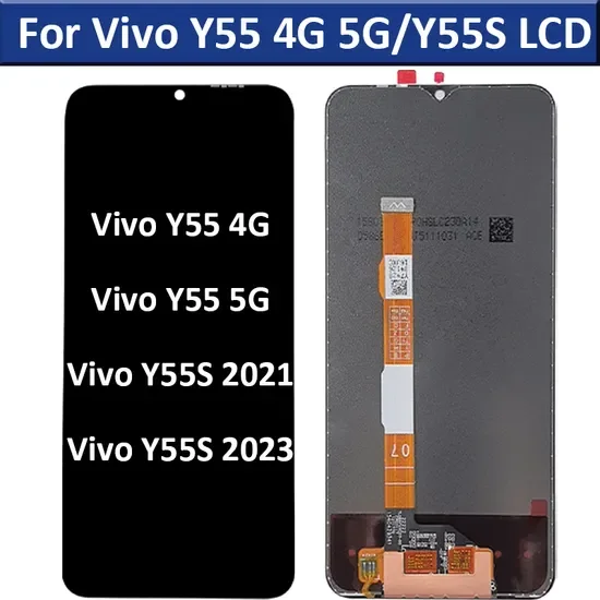 Vivo Y55s Ekran Dokunmatik Orijinal Çıtasız Ürün (Çerçevesiz)