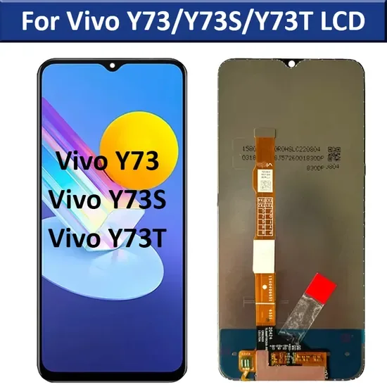 Vivo Y73t Ekran Dokunmatik Orijinal Çıtasız Ürün (Çerçevesiz)