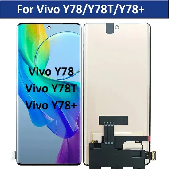 Vivo Y78 5G Ekran Dokunmatik Orijinal Çıtasız Ürün (Çerçevesiz)